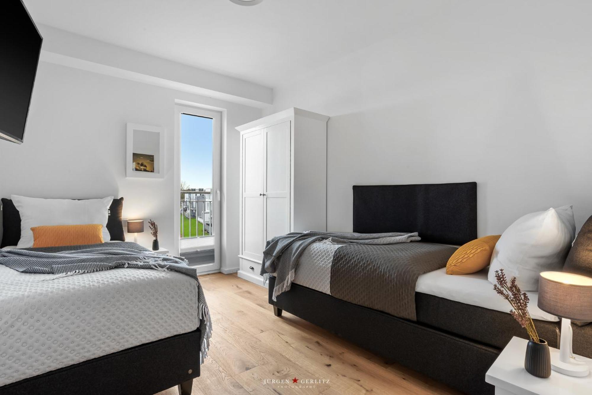 Sea Apartment Mojo- Meerblick, Infrarotauna, Terrasse Olpenitz Dış mekan fotoğraf
