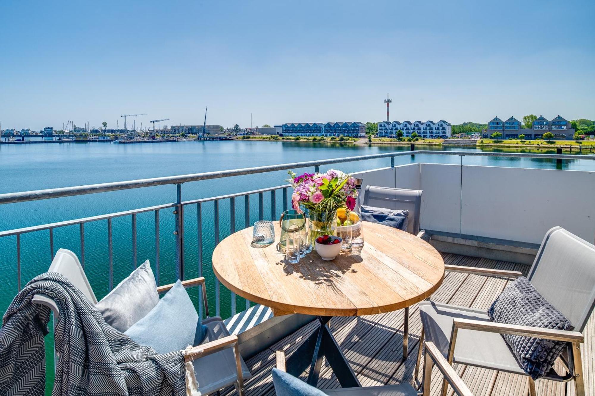 Sea Apartment Mojo- Meerblick, Infrarotauna, Terrasse Olpenitz Dış mekan fotoğraf