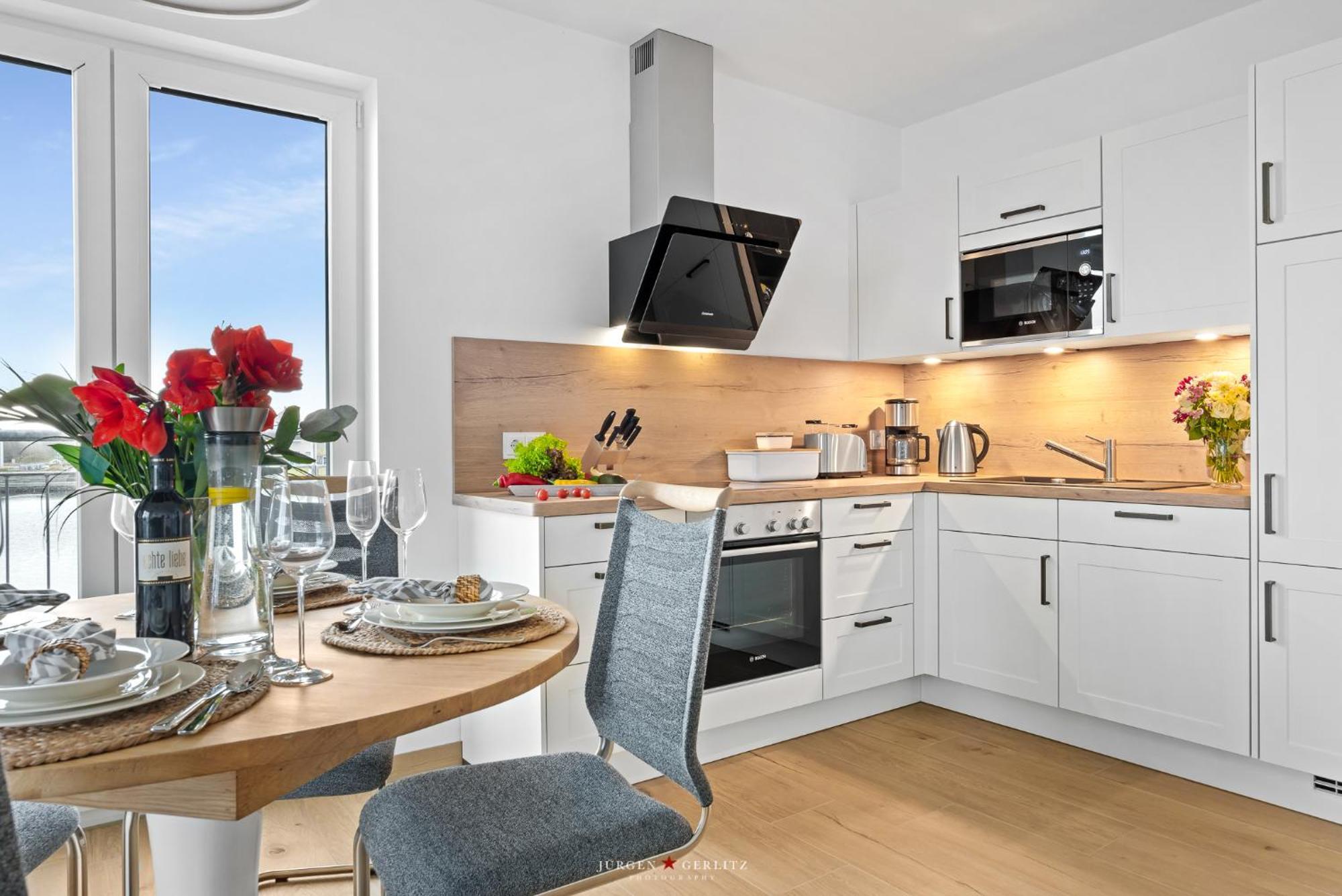 Sea Apartment Mojo- Meerblick, Infrarotauna, Terrasse Olpenitz Dış mekan fotoğraf