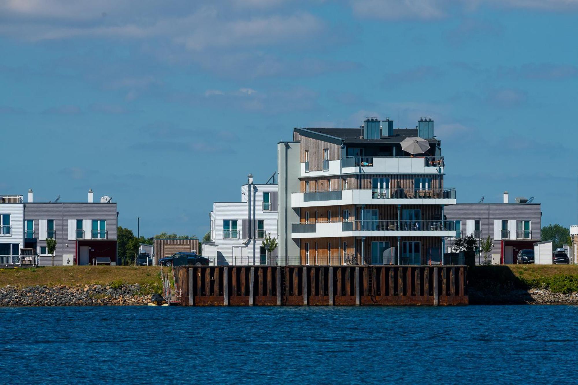 Sea Apartment Mojo- Meerblick, Infrarotauna, Terrasse Olpenitz Dış mekan fotoğraf
